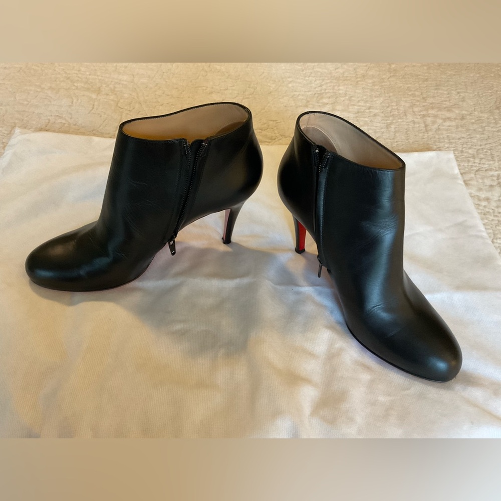 Christian Louboutin Belle Leather Ankle Boots